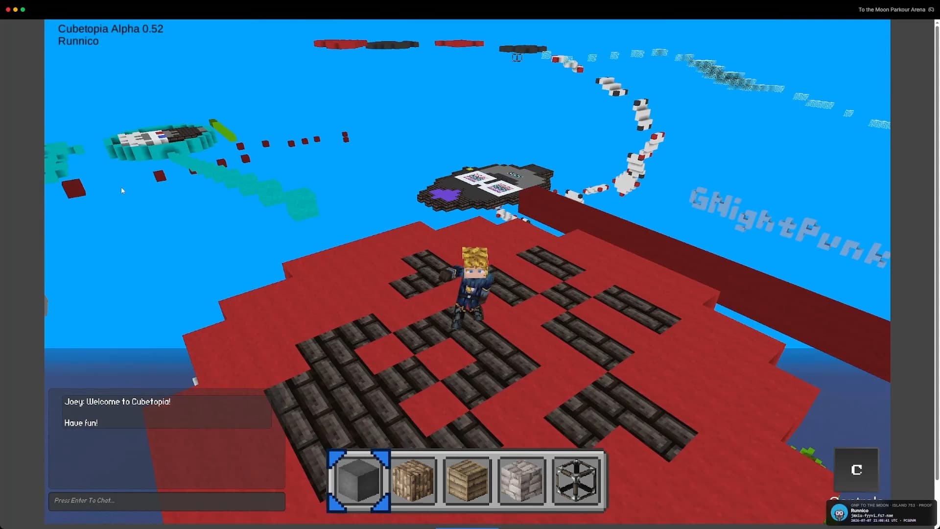 Runnico — Lunar Parkour: Course 10 JPEGWARS