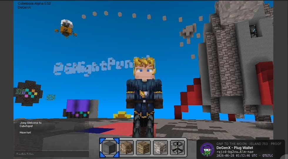 DeGenX — Lunar Parkour: Course 1 Welcome