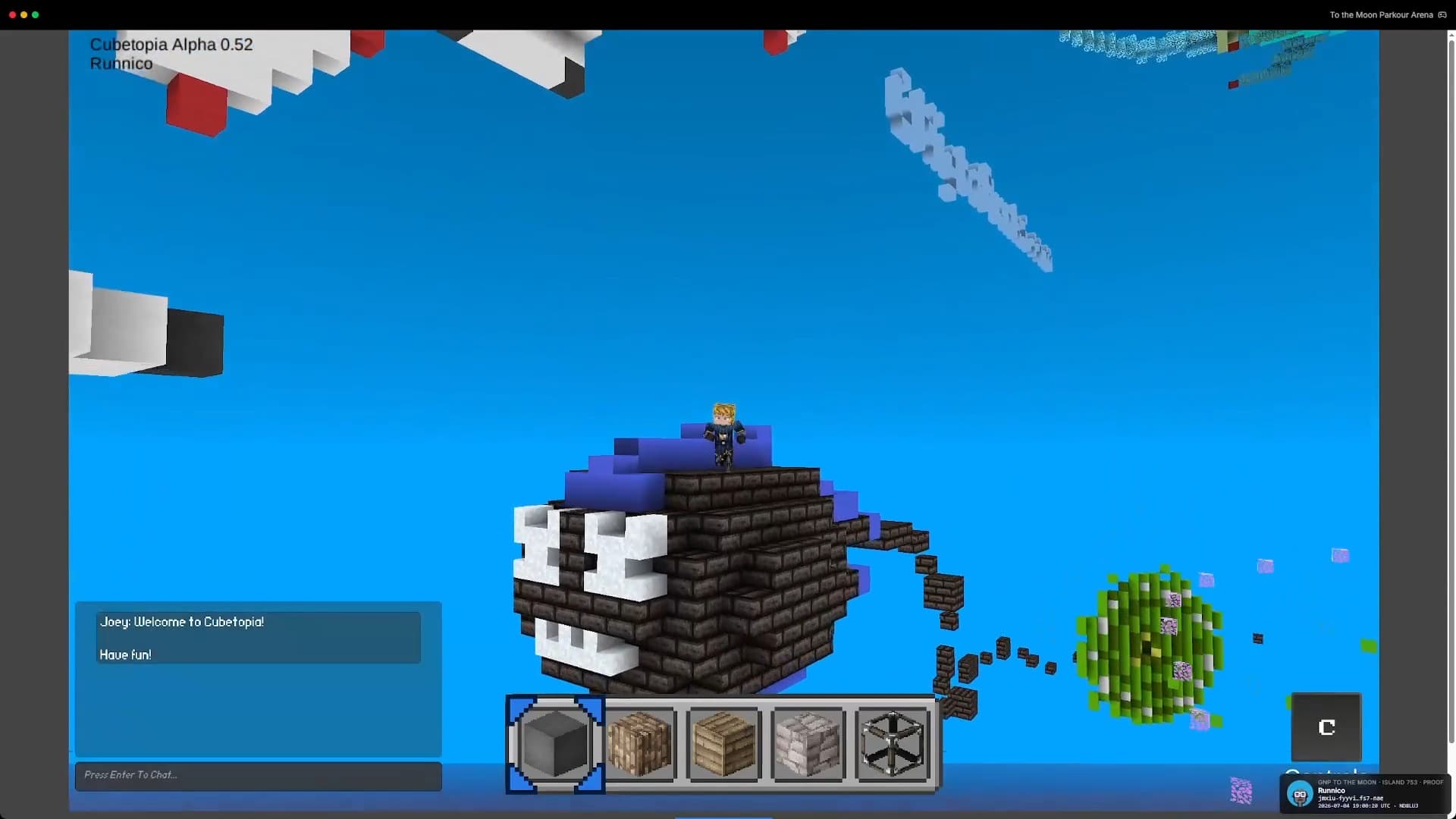 Runnico — Lunar Parkour: Course 8 Motokos