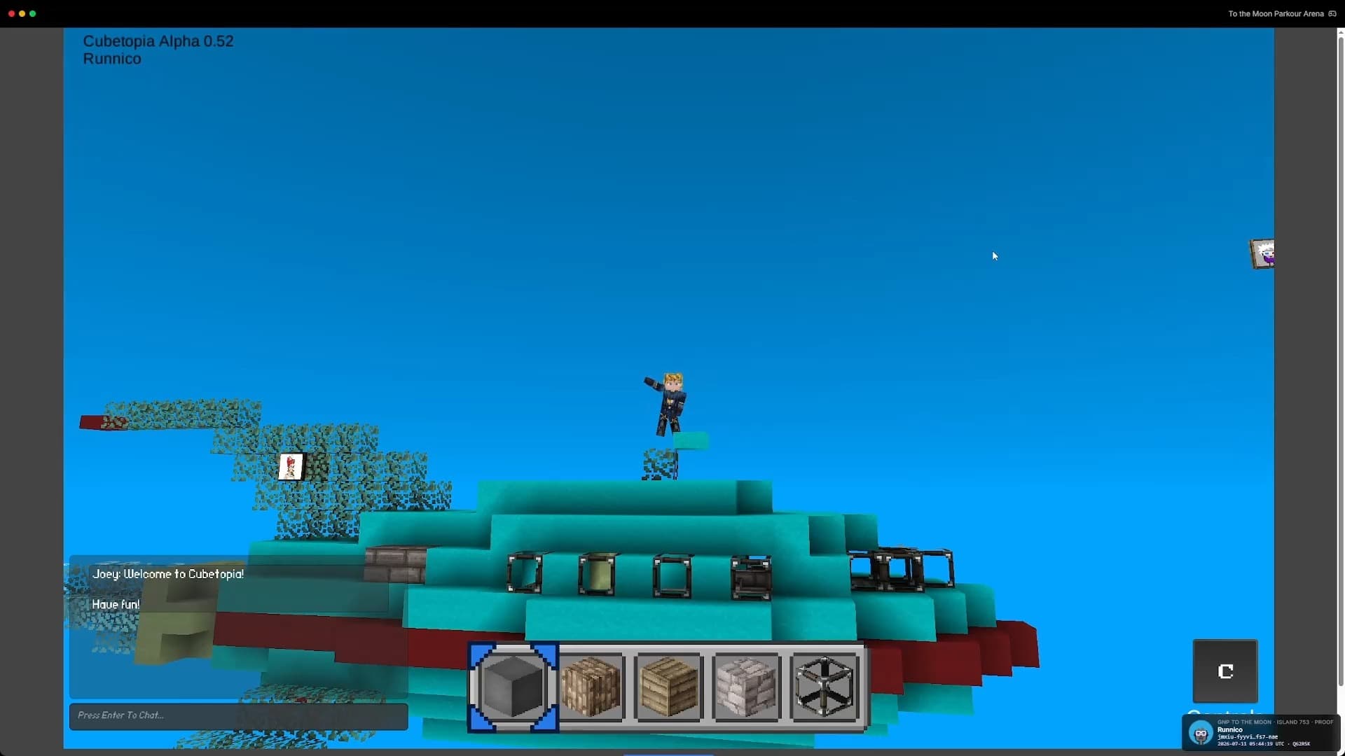 Runnico — Lunar Parkour: Course 11 Leela